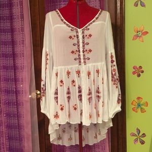 High-Low Free People Shirt